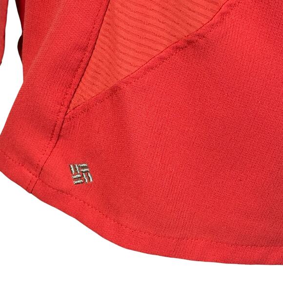 Columbia Small Top Omni-Shade Sleeveless Button-Up Stretch Pocket Collared Vents - Picture 9 of 14